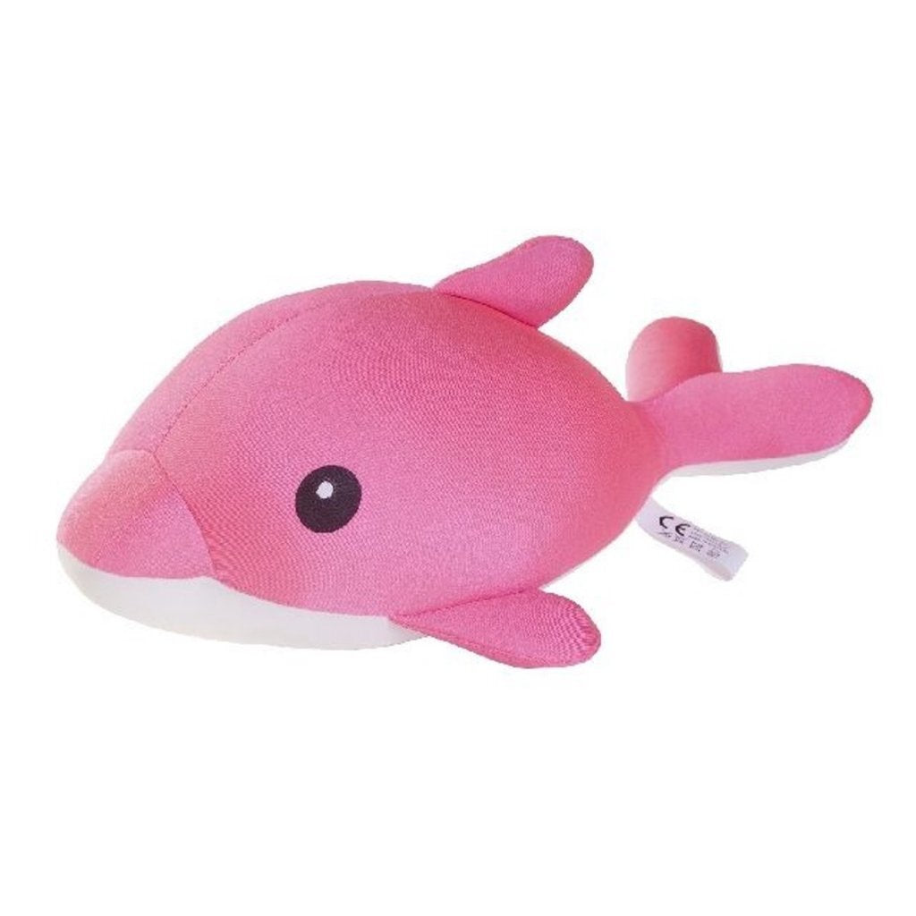 Overige Merken Knuffel Dolfijn 42 Cm Roze/Wit