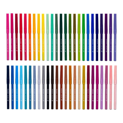 Bruynzeel Viltstiften 50 Kleuren