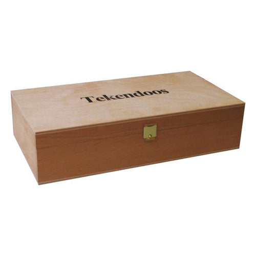 Basic Tekendoos Hout 24X12,5X6Cm