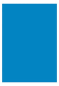 Kangaro K-0043F225 Papier A4 120Gr Pak A 100 Vel Blauw