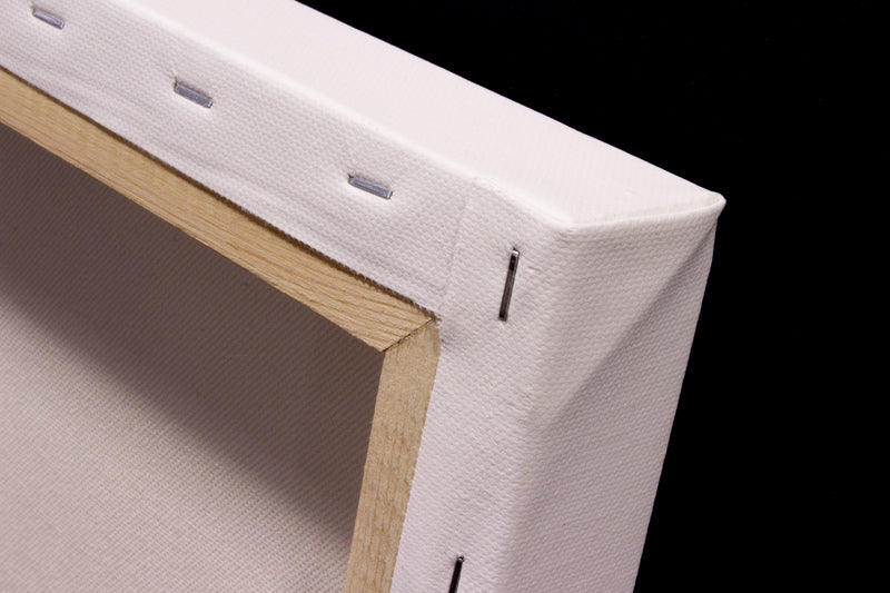 Kangaro K-820001 Schildersdoek 3D 30X40Cm 380Grams 100% Katoen. 3 X Lagen Gesso Primer, Met 8 Houten Wiggen