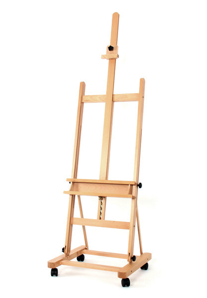 Kangaro K-830001 Schildersezel Profi Studio Type Ezel Profi Studio Type H Tot 120Cm Doek Met Wieltje Met Accessoire
