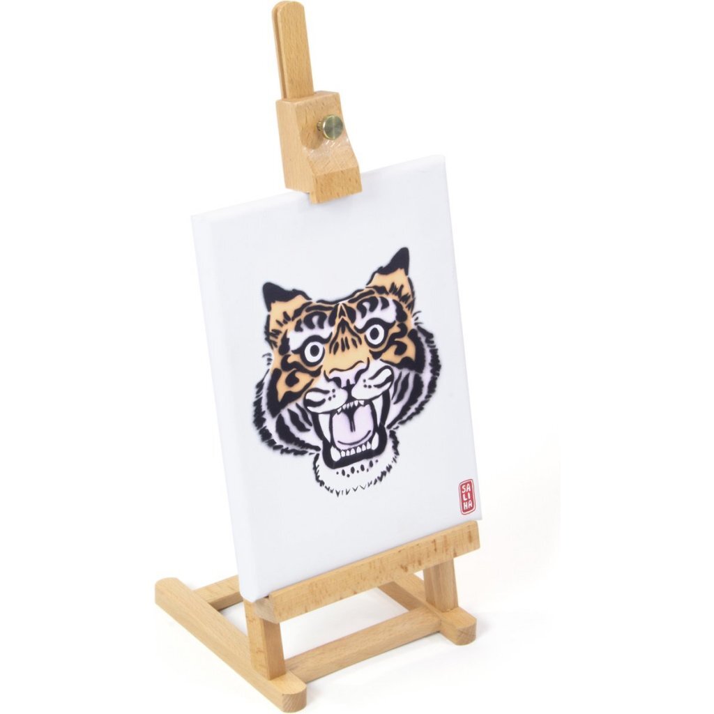 Kangaro K-830003 Tafelezel Voor Canvas Tot 30 Cm Beukenhout/Naturel