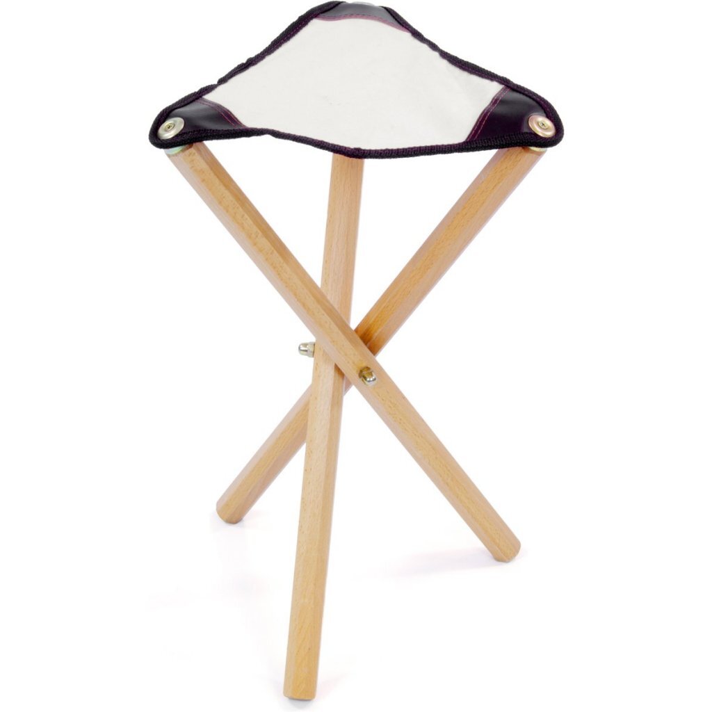 Kangaro K-830075 Beukenhouten Schilderskruk Met Canvas Zitting 50 Cm