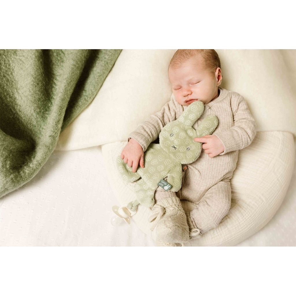 Nijntje Fluffy Speendoekje Groen