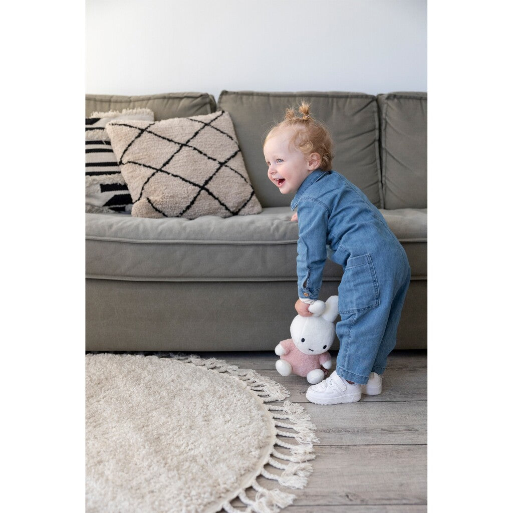 Nijntje Fluffy Knuffel 25 Cm Roze