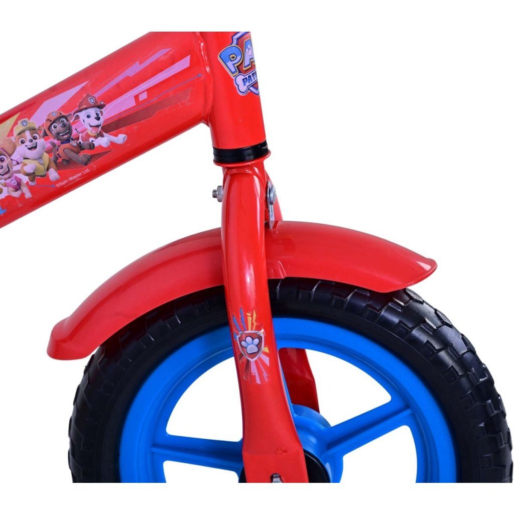 Paw Patrol Metalen Loopfiets Rood/Blauw
