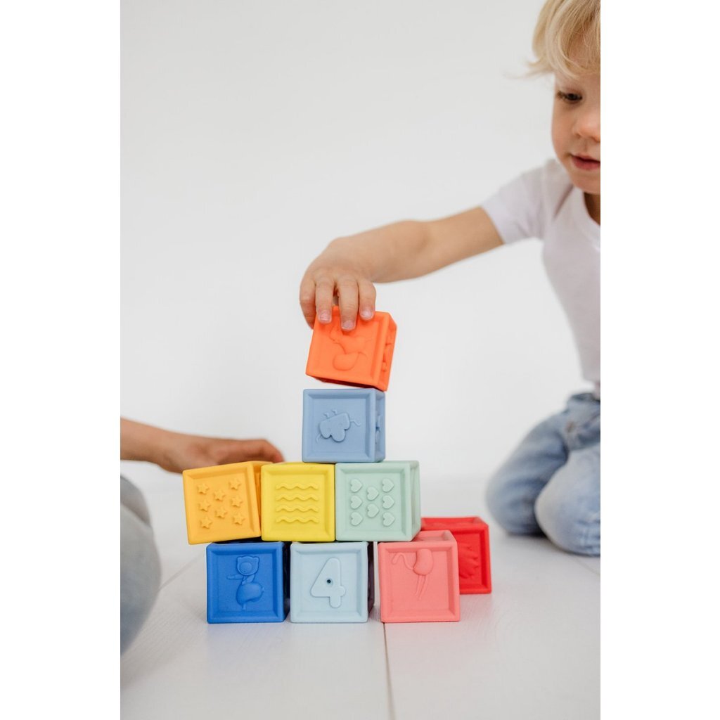 Simply For Kids Zachte Stapelblokken 10 Stuks
