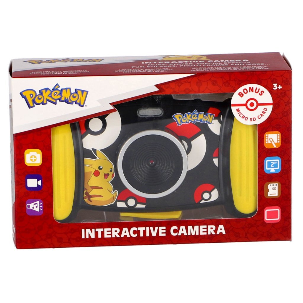 Pokemon Pok&Eacute;Mon Interactieve Camera Zwart/Geel