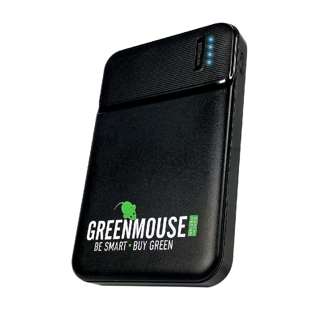 Overige Merken Greenmouse Powerbank 5000 Mah Zwart