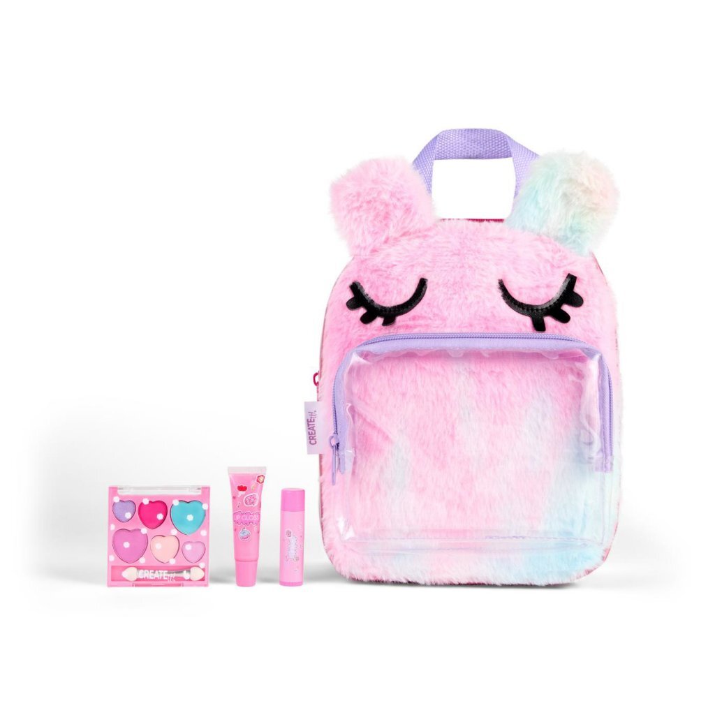Create It Make-Up Set In Fluffy Rugtas Paars/Roze