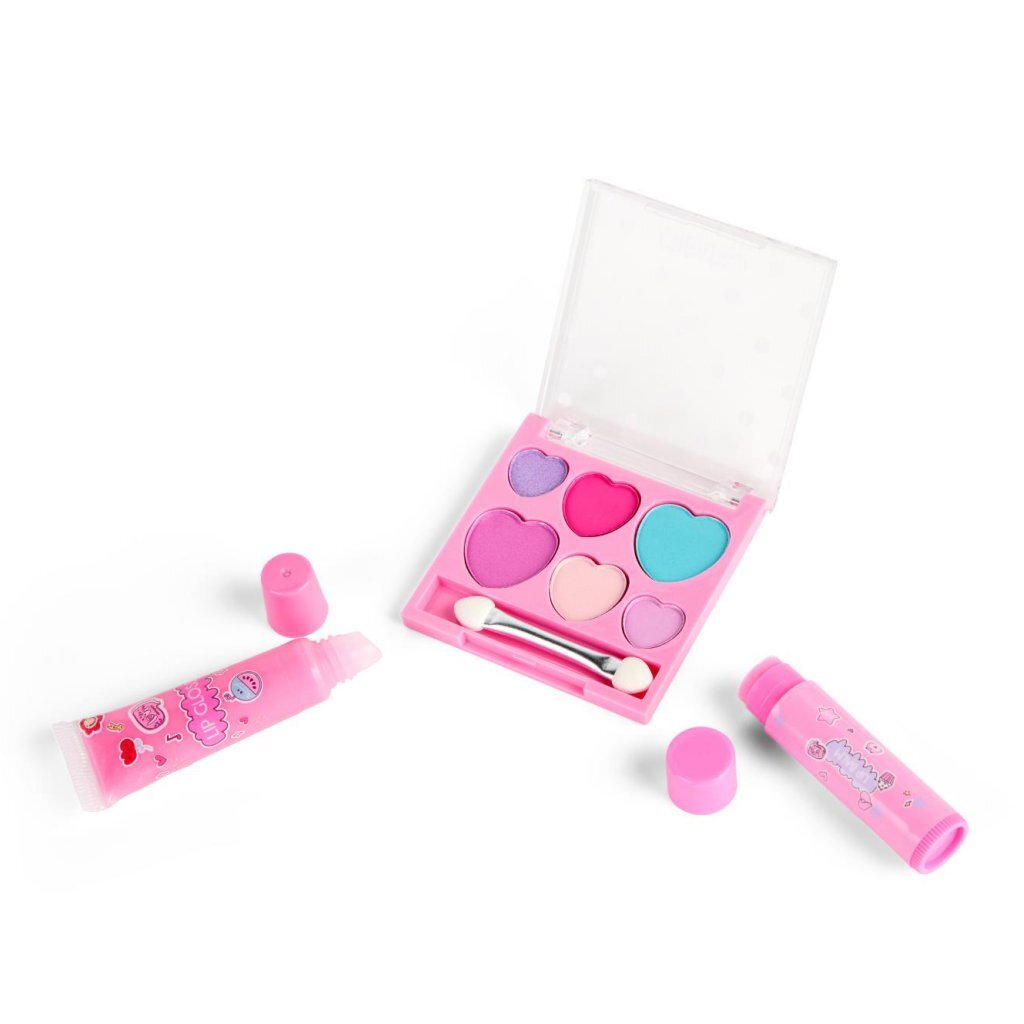 Create It Make-Up Set In Fluffy Rugtas Paars/Roze