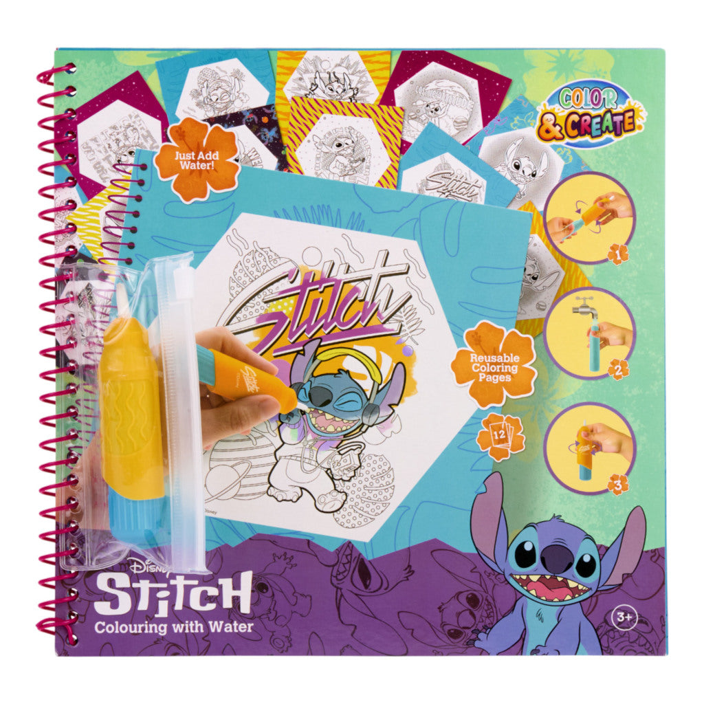 Disney Stitch Water Kleurboek