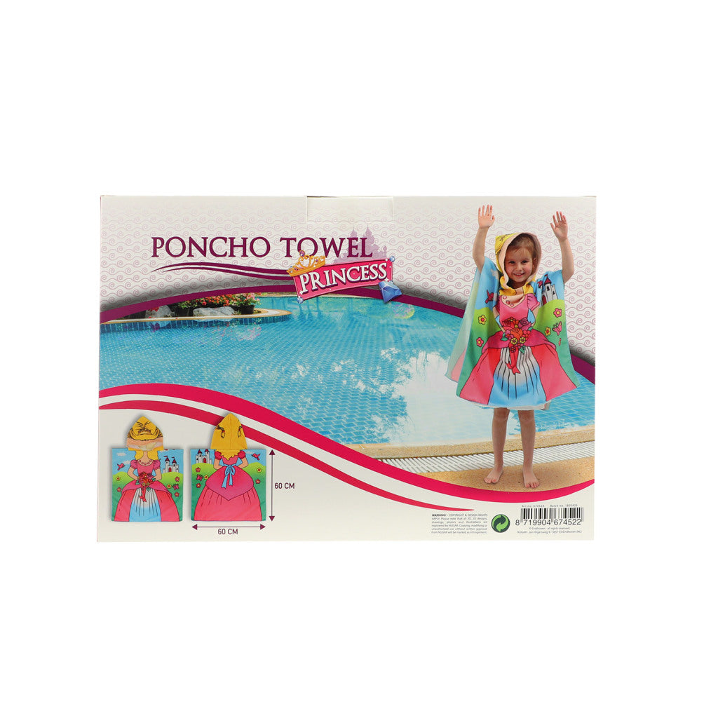 Basic Prinsessen Poncho 60X60 Cm