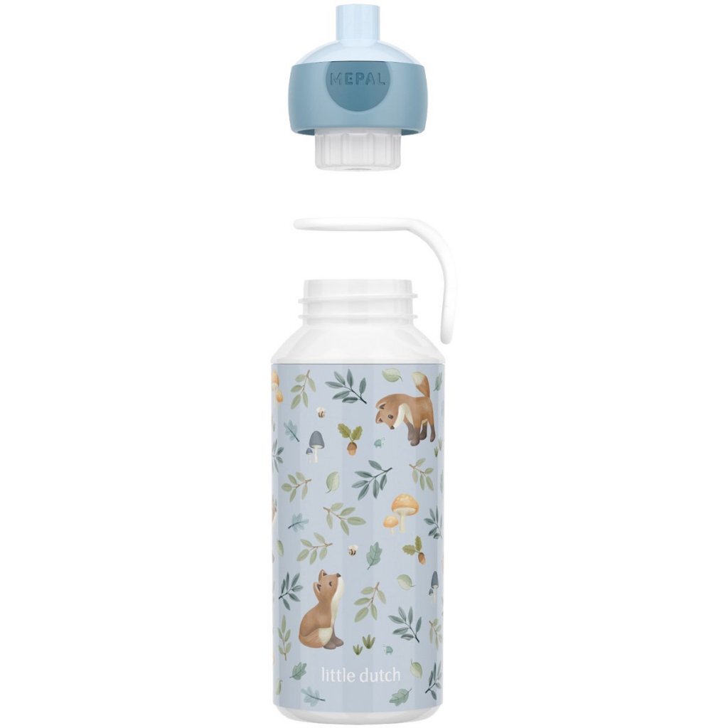 Mepal Pop-Up Drinkfles Little Dutch Forest Friends 400 Ml Blauw