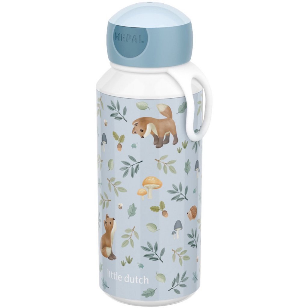 Mepal Pop-Up Drinkfles Little Dutch Forest Friends 400 Ml Blauw