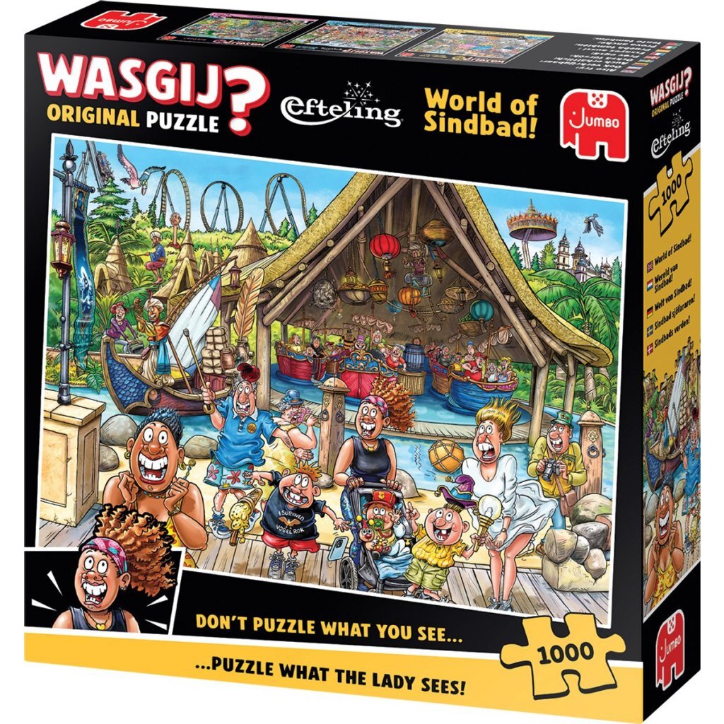 Jumbo Puzzel Wasgij Original De Wereld Van Sindbad! 1000 Stukjes