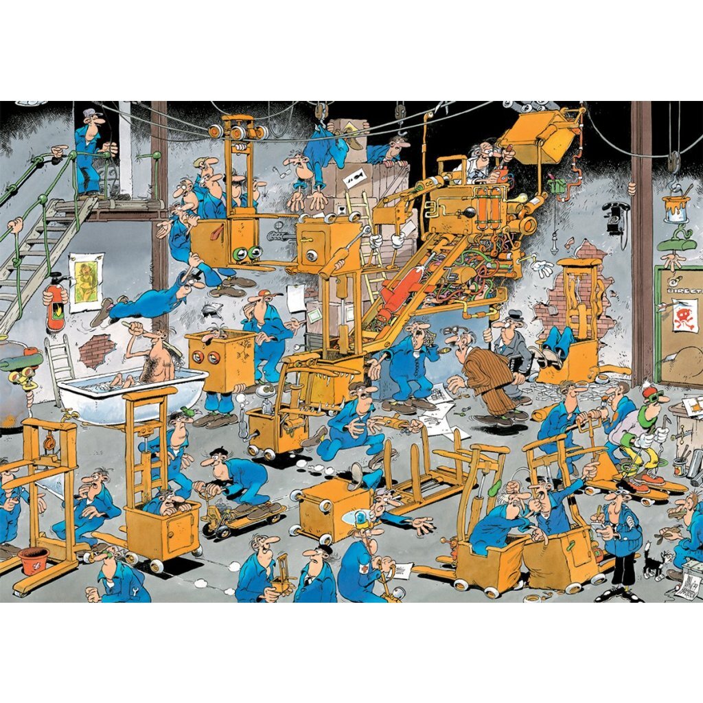 Jumbo Jan Van Haasteren Puzzel Oldtimer Karren Maar! 1000 Stukjes