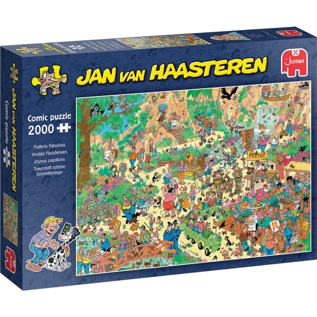 Jumbo Puzzel Jan Van Haasteren Vrolijke Fladderaars 2000 Stukjes