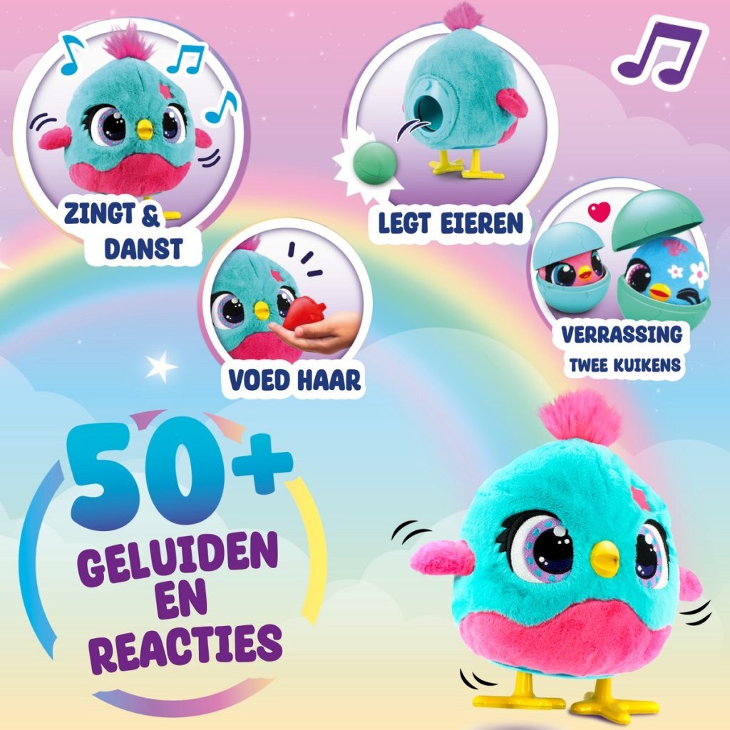 Overige Merken Funtasy Family Chick A Boo Kuiken + Geluid