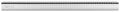Aristo Ar-15051 Liniaal 50Cm Aluminium Met Rubber Inleg