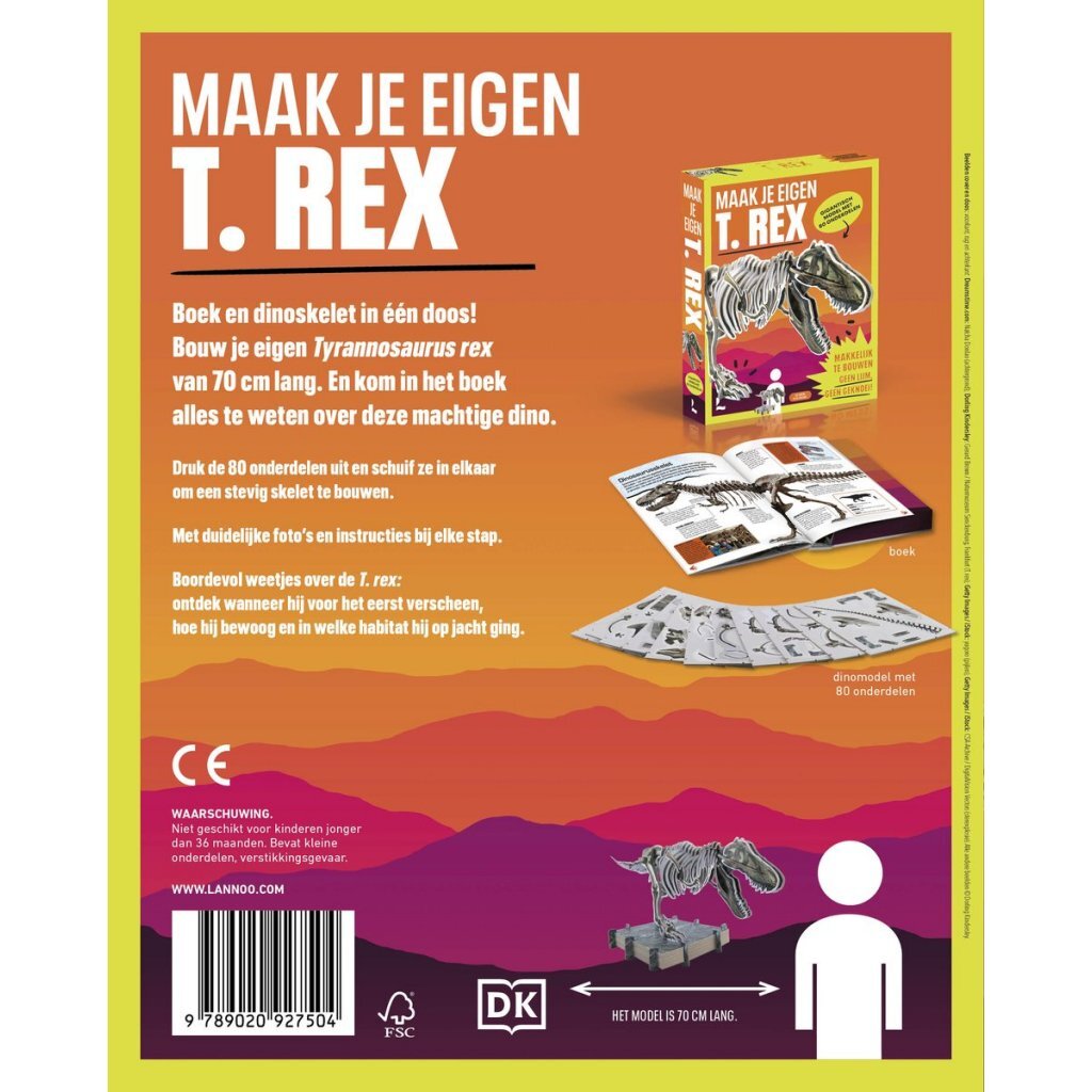 Overige Merken Boek Maak Je Eigen T-Rex
