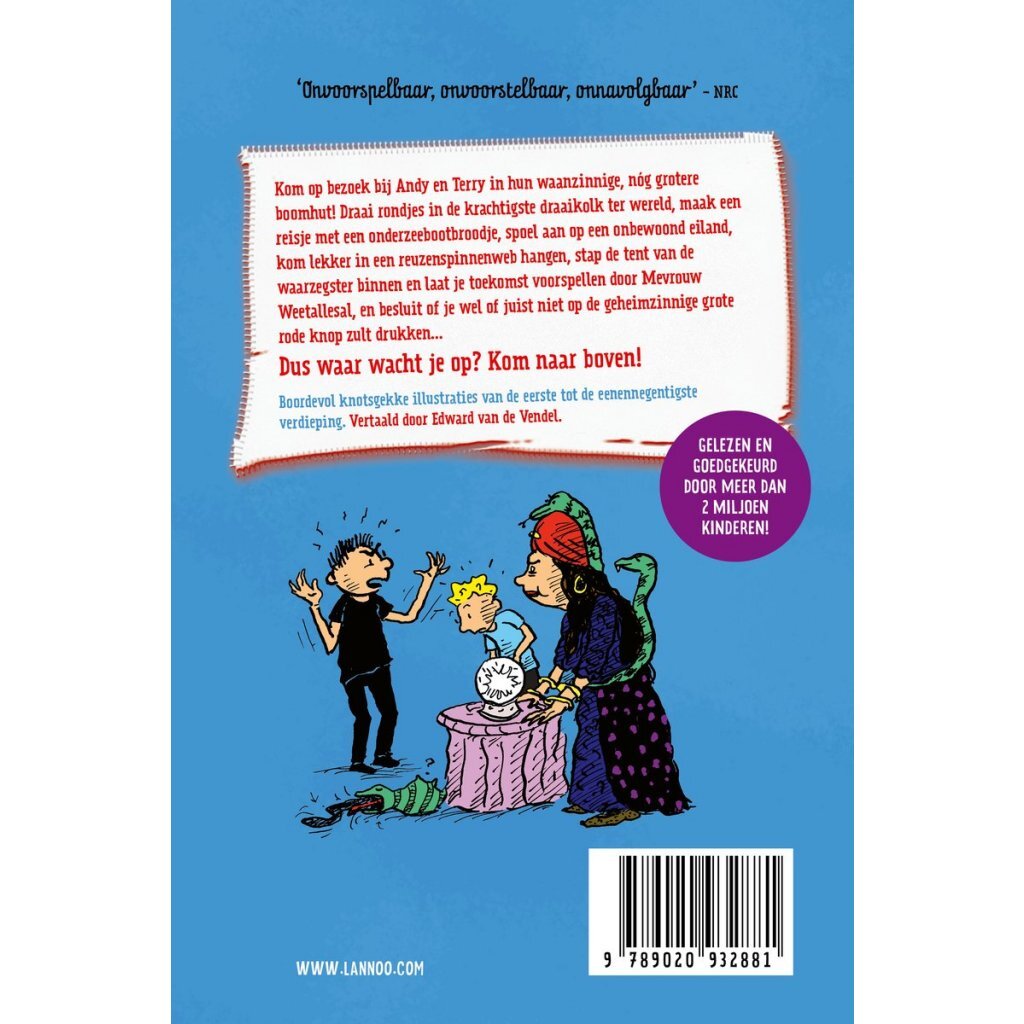 Overige Merken Boek De Waanzinnige Boomhut Van 91 Verdiepingen