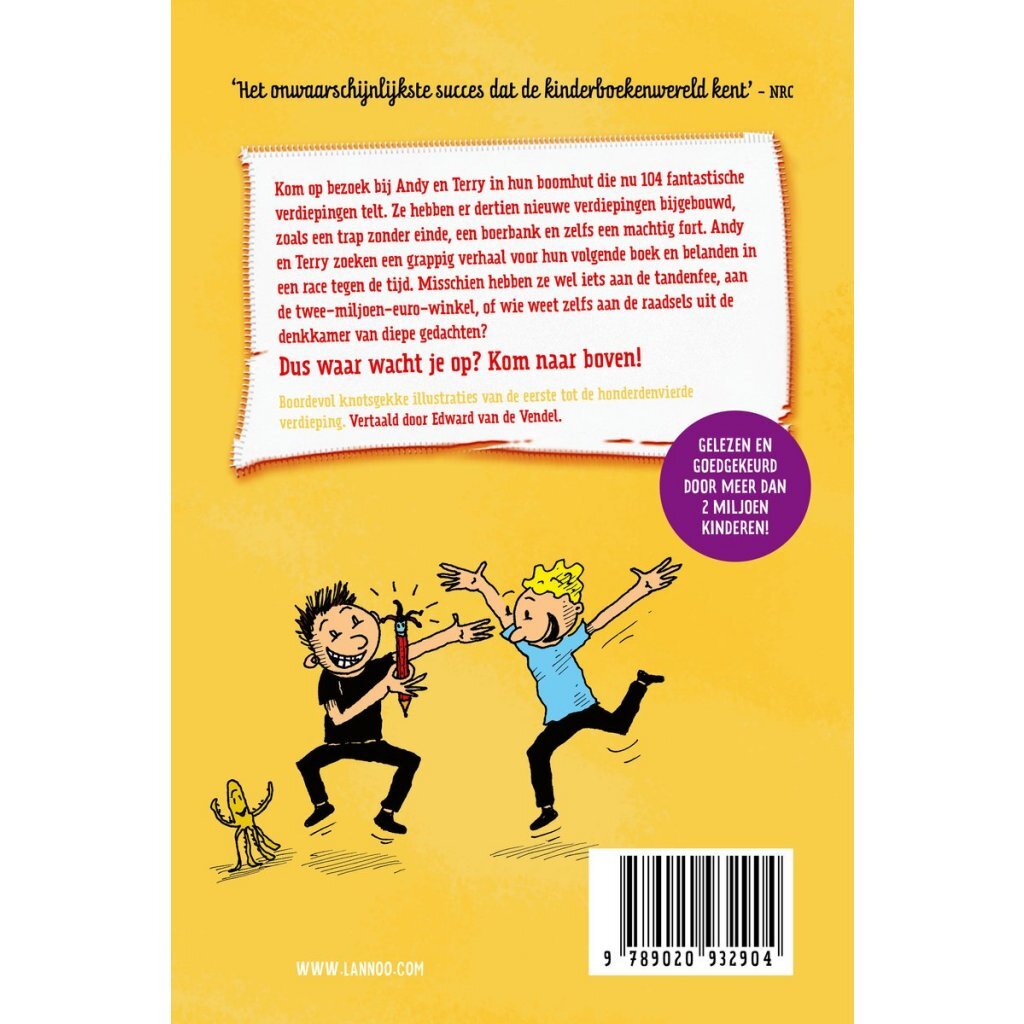 Overige Merken Boek De Waanzinnige Boomhut Van 104 Verdiepingen