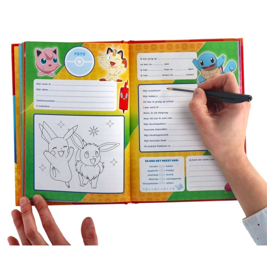 Deltas Pok&Eacute;Mon Vriendenboek