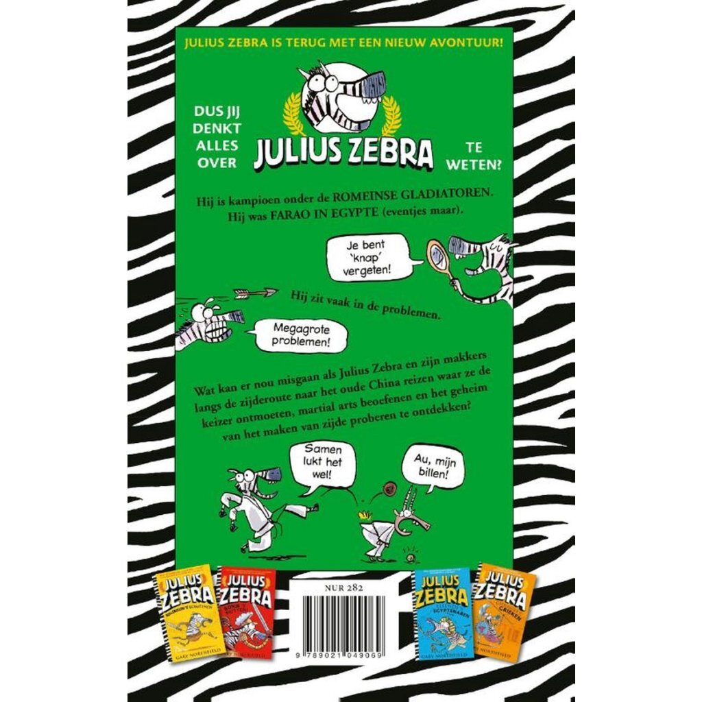 Overige Merken Boek Julius Zebra Ophef In Het Oude China