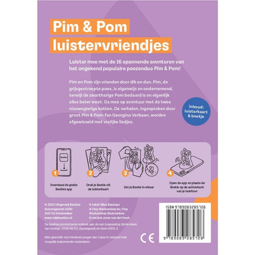 Besties Luisterkaart Pim &Amp; Pom Luistervriendjes