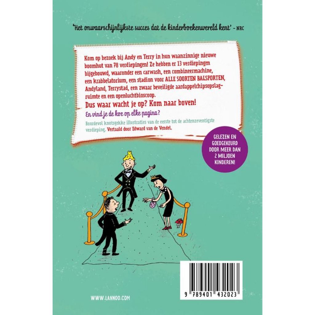 Overige Merken Boek De Waanzinnige Boomhut Van 78 Verdiepingen