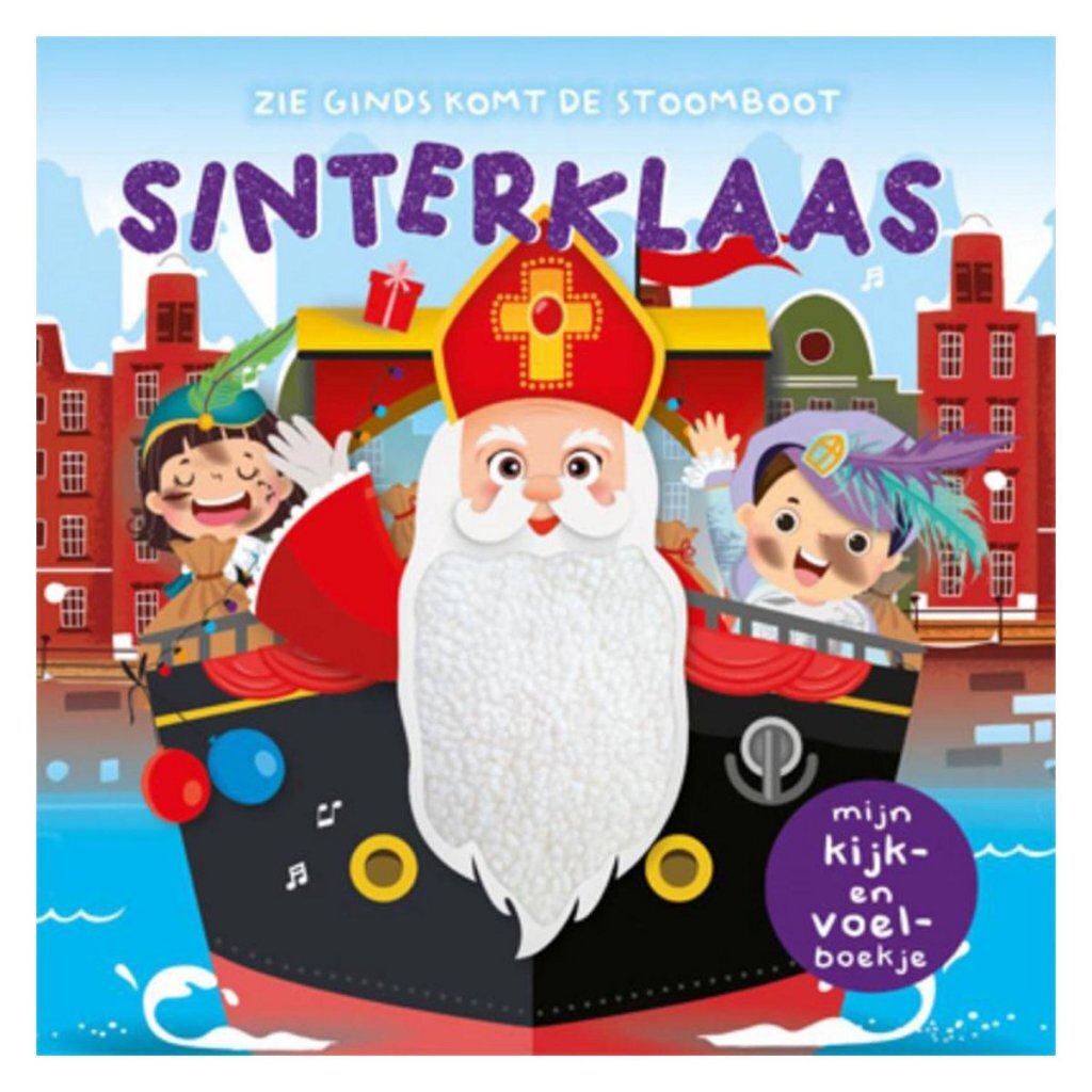 Overige Merken Boek Mijn Kijk En Voelboekje Sinterklaas